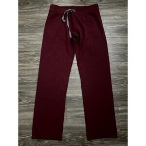 FIGS Technical Collection Scrubs size Small Burgundy